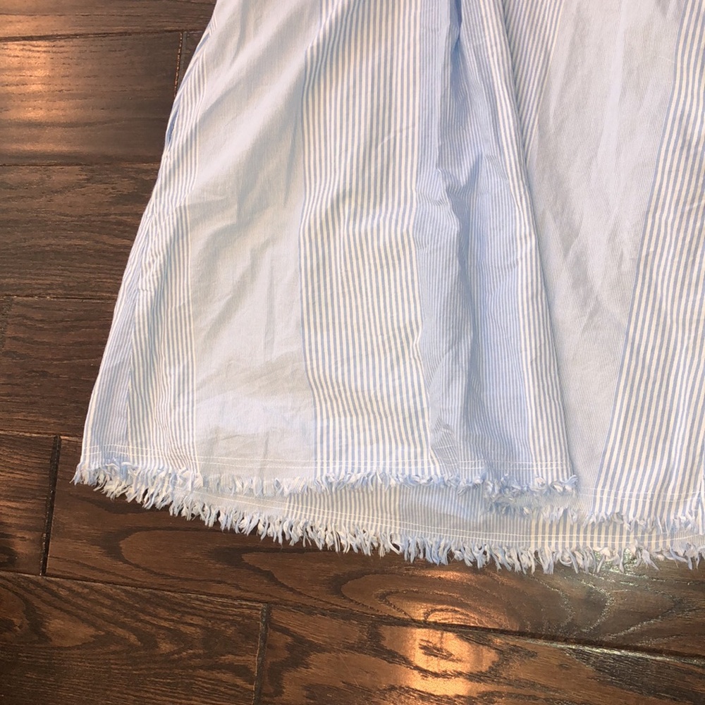 Dizzie Lizzie blue striped dress size xsmall - Picture 4 of 6